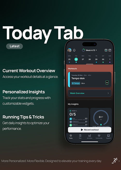 Today Tab on Runna