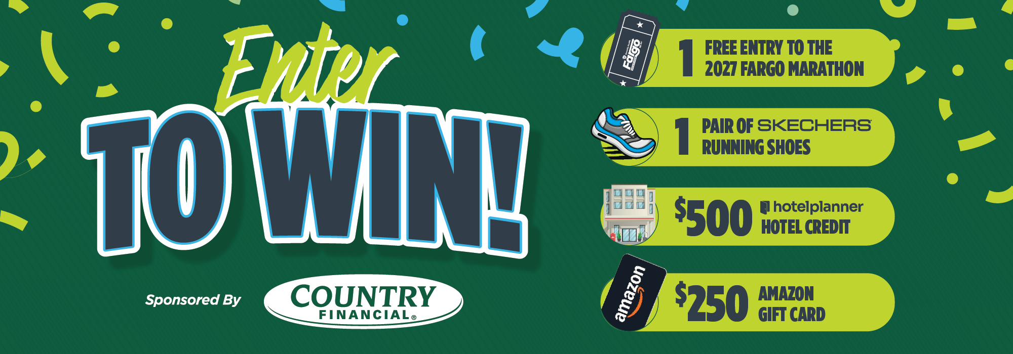 Enter COUNTRY Financial 2026 Fargo Marathon Giveaway