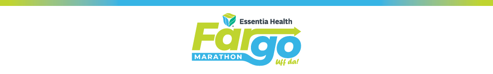 Fargo Marathon banner